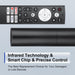Replacement Remote Control for Hisense Smart Google TV，for Hisense UHD 4K ULED Google TVs