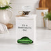 FBA Ceramic Tea Bag Caddy, White