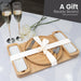 Charcuterie Boards Set, Bamboo Cheese Tray with Serving Accessories