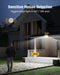 Solar Outside Lights with 113 Bright LEDs 7000K with 16ft Cable