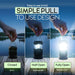 Camping Lights LED Lantern Flashlights, Battery Operated Lamp Tent Lanterns for Power Outages, Camping Essentials Outdoor,Home,Emergency Gear, Hurricane Survival (3 AAA batteries not included)