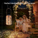 Hummingbird Solar Lanterns Outdoor Waterproof,Birthday Gift for Women