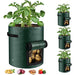 Six-Pack 10-Gallon Vegetable Grow Bags