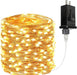 66FT 200 LED Fairy Lights Plug in, 8 Modes Twinkle Lights Warm White