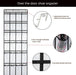 Over the Door Shoe Organizer, Hanging Shoe Organizer with 24 Mesh Large Pockets Door Shoe Rack Organizer for Men Women K
