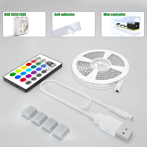 8.2 Ft RGB TV LED Backlight for 40-60 Inch Tvs