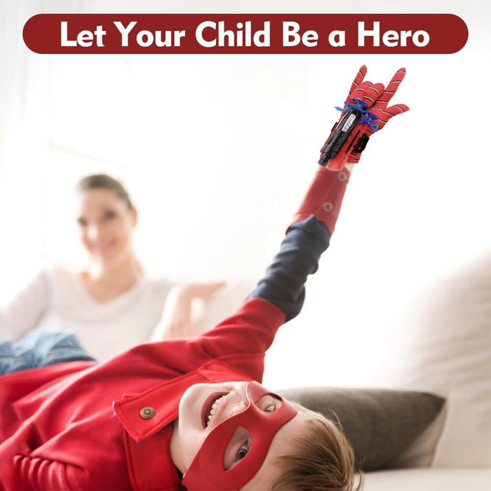 Spider Web Shooters with Glove for Kids Cosplay Party Favor