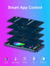LED Lights for TV, 16.4ft LED Lights for 45-75 Inch TVs, RGB TV Backlight Behind, Music Sync Bluetooth APP & Remote Cont