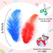 Colorful Craft Supplies Feathers Bulk for Crafting,300Pcs,3-5inch
