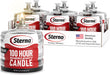 100-Hour Emergency Candles, Power Outage Essential Supplies, 6-Pack