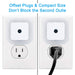 LED Night Light Lamp with Smart Sensor Dusk to Dawn Sensor, Daylight White, 0.5W Plug-in, 6-Pack