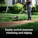 WORX 20V 12" 2-in-1 Cordless String Trimmer & Electric Lawn Edger, WG163