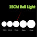 Rechargeable LED Glowing Ball Light for Kid Adult, Outdoor Globe Night Light with Remote, Great for Yard Garden Decor