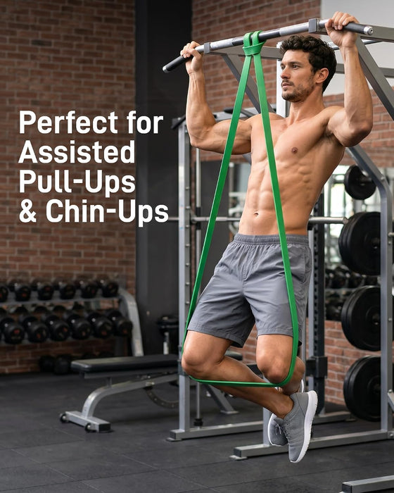 Resistance Bands for Working Out, 5 Levels Pull Up Assistance Bands Set for Workout, Exercise, Home Gym & Strength Training
