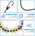 Retractable Portable Travel Clothesline Camping Clothing Line with 12 Clips