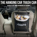 Hanging Car Trash & Garbage Bags, Disposable, Black 7 Count