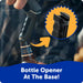 BBQ Daddy Grill Cleaner Kit - Bristle Free Grill Brush with Refill + 2 Steel Scour Daddy Grill Sponges - Built-in Grill Scraper - Temperature Controlled Grill Cleaning Tools (4 Count)