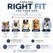 Essential Dog Harness, No-Pull Pet Vest (Oceanic Blue,S)