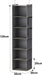 Hanging Closet Organizer and Storage, 6-Shelf, Grey