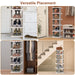 Six-Tier Foldable Shoe Rack