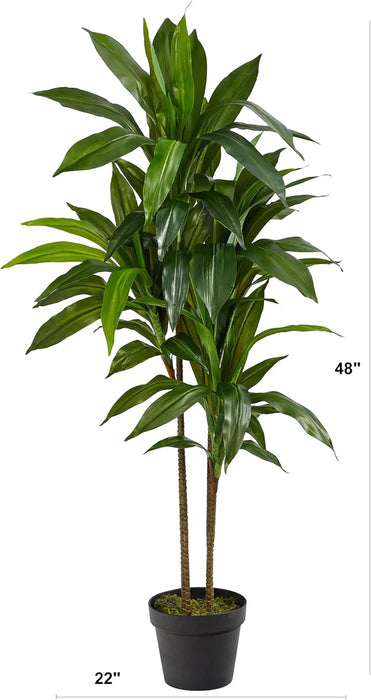 48 in Artificial Dracaena Real Touch Plant with Pot
