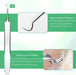 5PCS Blackhead Remover Comedone Extractor, Curved Blackhead Tweezers Kit, Professional Stainless Pimple Acne Blemish Rem