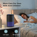 Air Purifiers for Bedroom with Sleep Mode Speed Control-MK01A(Black)