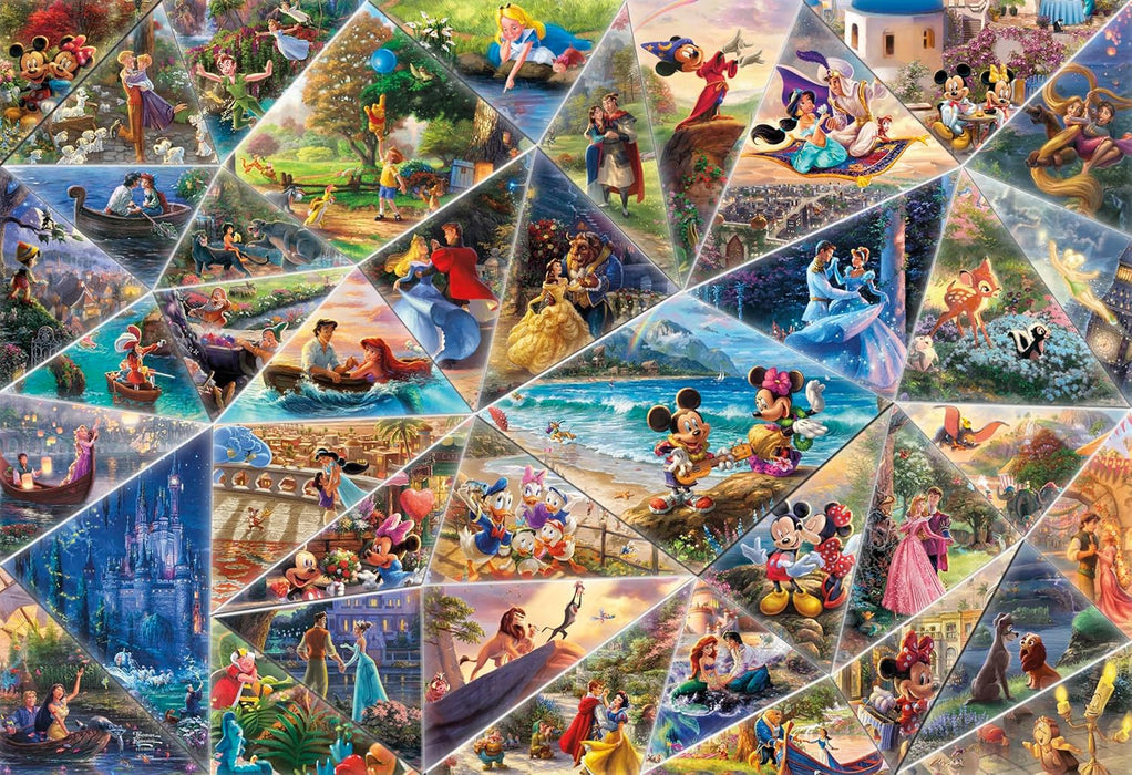 - Thomas Kinkade Disney - Collage - 2000 Piece Puzzle for Adults