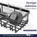 7-Pack Shower Caddy Adhesive,Stainless Steel Shower Organizer Shelf