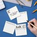 4 Pieces Funny Sticky Note, Novelty Memo Pads Sticky Note(Style 2)