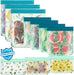 10 Pack Dishwasher Safe Reusable PEVA Food Storage Bags, Leak proof Reusable Freezer Bags for Food Storage Home Organiza