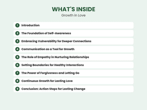 Growth in Love: How Personal Development Fuels Fulfilling Relationships