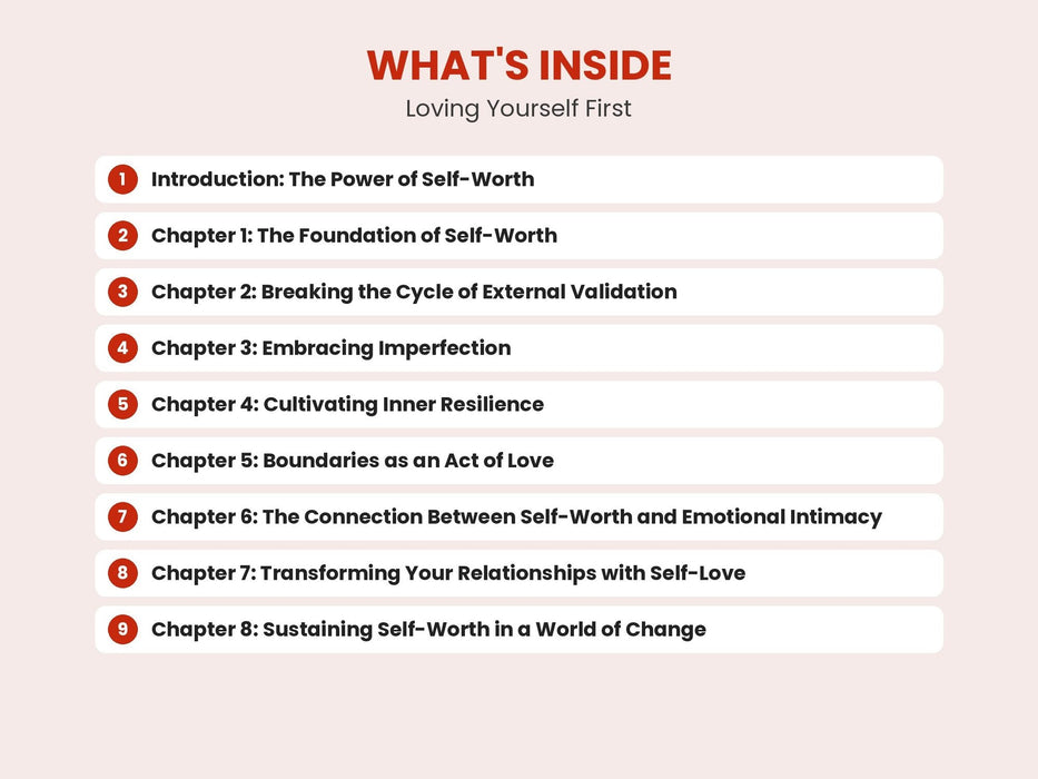 Loving Yourself First: How Self-Worth Transforms Your Relationships