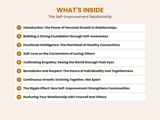 The Self-Improvement Relationship: How Growing as an Individual Strengthens Your Bonds