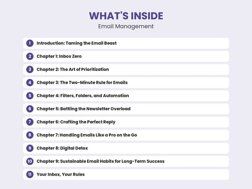 Email Management: Keep Your Inbox Under Control