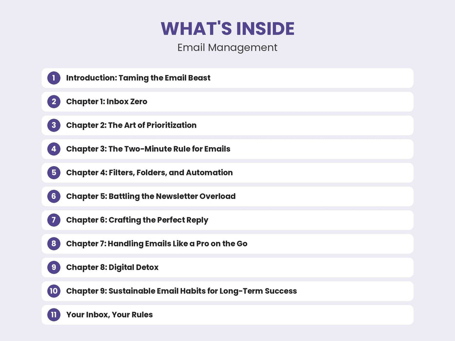 Email Management: Keep Your Inbox Under Control