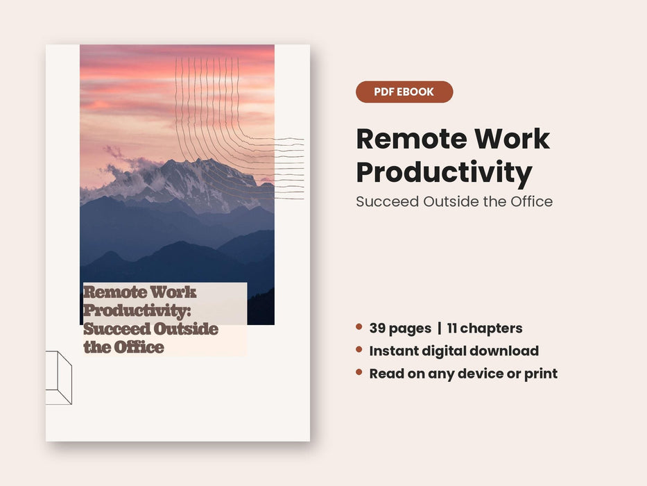 Remote Work Productivity: Succeed Outside the Office