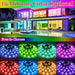 LED Lights for Bedroom, 25FT RGB LED Strip Lights with 44 Keys IR Remote, Smart LED Light Strip with Adhesive Backing Adjustable Brightness App Control for Bedroom Party Decoration