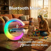 5 in 1 LED Table Lamp with Wireless Charging Bluetooth Speaker