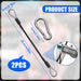 2PCS Gym Extension Cable, 10/20/39in Cable Machine Attachment
