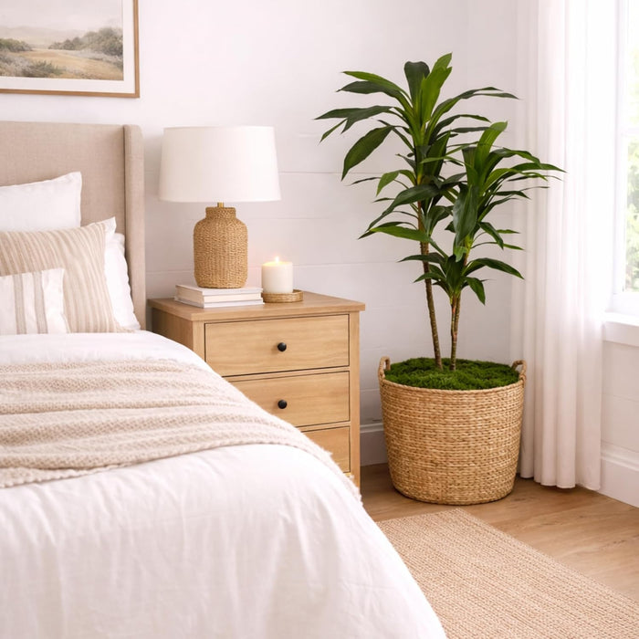 48 in Artificial Dracaena Real Touch Plant with Pot