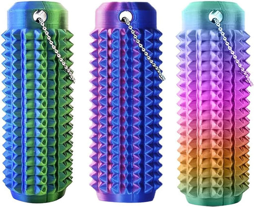 3PCS Little Ouchies Spiky Fidget Keychain for Adult Anxiety Relief