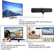 Digital Antenna for Smart TV Indoor,360°Reception,Support 4K 1080p, Antennas for Local Channels,Detachable Signal Amplifier-Signal Booster,10ft Coaxial HDTV Cable, Portable HD TV Antenna