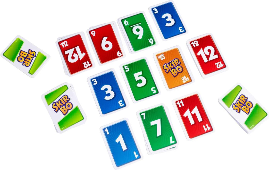 Skip-Bo Card Game in Storage Tin, for 2-6 Players