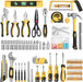 328 Piece Tool Kit for Home,Hand Repair Tool Set,Toolbox Storage Case with Drawer,General Household/Auto Tool Kit,Perfect for Homeowner, DIY, Handyman