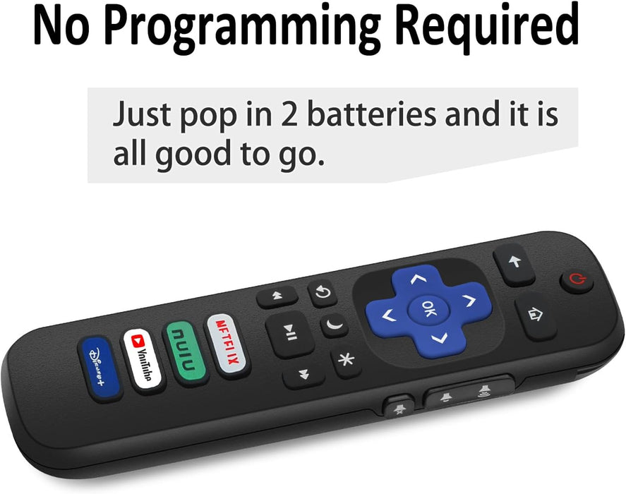 2 Pack Replacement Remote Controls for Roku TV