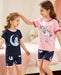 Little Girls Cotton Short Pajamas Summer Kids Clothes Toddler Toddler Pjs Sets