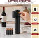 Electric Wine Bottle Opener with Foil Cutter, Automatic Corkscrew