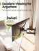 TV Wall Mount for Most 26-60 Inch TVs up to 77 lbs, Full Motion Wall Mount TV Bracket with Swivel Tilt Single Stud Desig