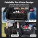 Trunk Organizer for Car - 70L Collapsible Sturdy Car Storage, Black